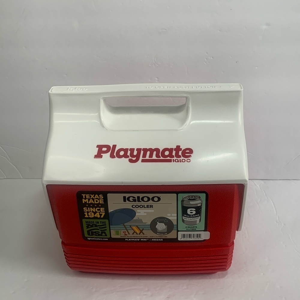 Igloo 4 Qt Playmate Cooler 50th Anniversary New